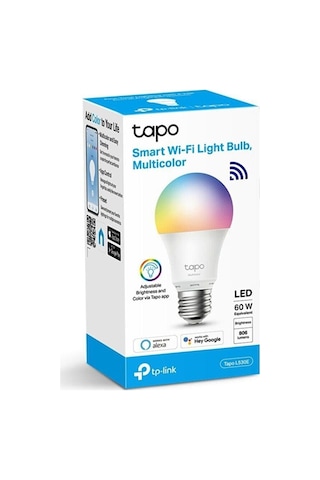 TP-Link Tapo L530E Wi-Fi Ayarlanabilir Işık Seviyeli Akıllı LED Ampul