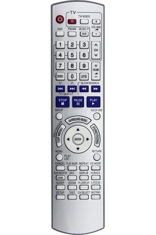 Crackedice Panasonic Dvd Ev Sinema Sistemi İçin Uzaktan Kumanda