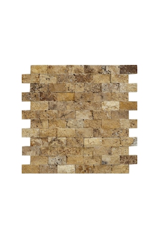 Delta Stone Collections Sarı Traverten Patlatma Taş 2,3 X 4,8 Cm