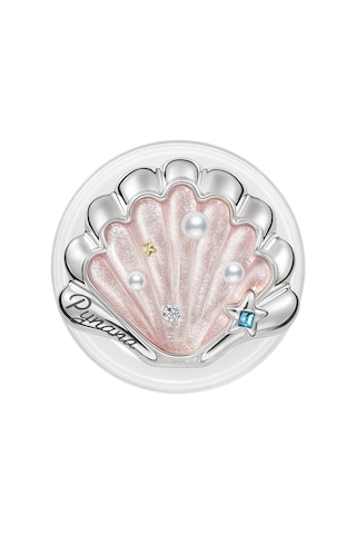 Pynana Roseshell 360 Derece Dönebilen Magnetik Ring Stand Telefon Tutucu Rose Gold