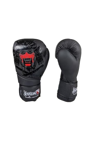 30128 P Yakuza Kick Boks Eldiveni Muay Thai Boxing Gloves Siyah 8 Oz Açık Pembe