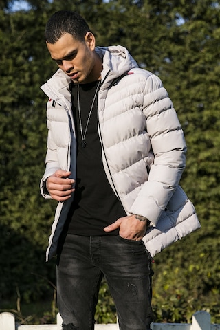 Buratti Slim Fit Kapüşonlu Cepli Erkek Mont 6274818 Taş