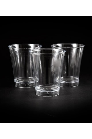 Plastik Kristal Bardak 240cc 30 Adet 1 Paket Diğer