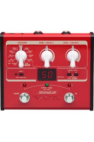 Vox Stomplab 1b Bas Gitar Prosesör