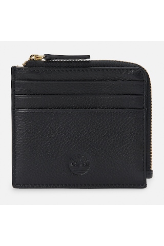 Timberland Tuckerman Tuckerman Leather Card Holder Kadın Cüzdan-32701 Siyah