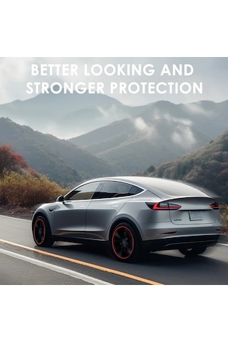 Willowhaven 1 Adet 8 Metre Pembe Jant Koruma Şeridi, Çarpışma Önleyici Lastik Koruması