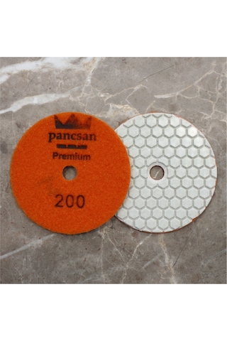 Pancsan - Kuru Esnek Parlatma 200 Ped Leri 100 Mm Elmas Porselen , Granit , Mermer , Çimstone , Seramik