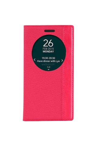 Lg G4 Uyumlu Pencereli Kapaklı Magnum Kılıf