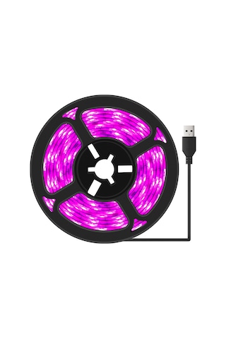 Geeroyoo Bitki Büyüme Işığı Şeridi - 300/500cm Tam Spektrum Led, 5v Usb Güç Diğer
