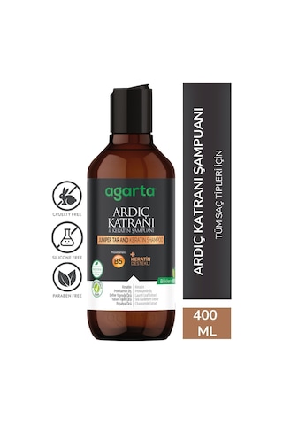 Agarta Ardıç Katranı & Keratin Şampuan 400 ML