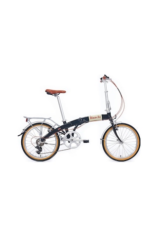 Bianchi New Vintage 20 Jant Katlanır Bisiklet Siyah Siyah