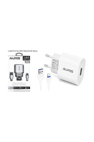 Auris 1.8A 10W Apple Uyumlu iPhone 5 6 7 8 X Xs Max Xr S Plus Hızlı Şarj Cihaz