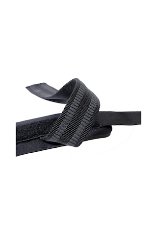 Torq Athletics Big Grip Pro Lifting Straps 2'li - Siyah Siyah