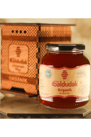 Baldudak Organik Kestane Balı 450 G