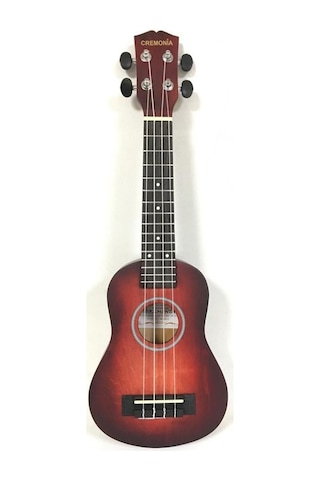 Cremonia Au-ho1a-21rd Soprano Ukulele 21 İnç Mat Kırmızı