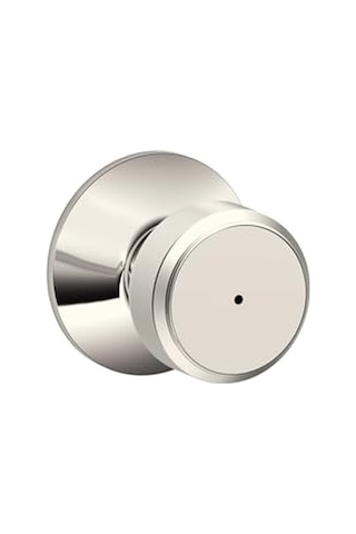 F40 Bwe 618 Bowery Knob Bed And Bath, Parlatılmış Nikel By Schlage Lock Company