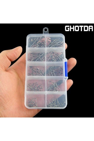 100pc Nie Fastlock Snap Ana Hat Alt Hat Balıkçılık Konnektör Aksesuarları Mücadele