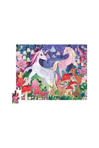 Crocodile Creek Puzzle - 50 Parça - Unicorn Kalesi