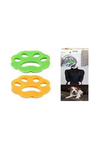Pribor Kedi Köpek Tüyleri İçin Çamaşır Makinesi Tüy Temizle Yeniden Kullanılabilir 4 Adet
