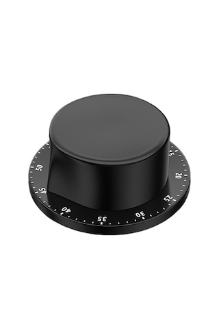 B Baosity Diğer Zamanlama Projeleri Için Paslanmaz Çelik Mekanik Zamanlayıcı Fitness Siyah 9267 Hbcv00001q5ly2