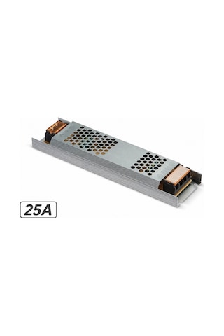 Aqua Au-1555 12v 25a Amper 300w Metal Güvenlik Kamera Şerit Led Adaptör Trafo