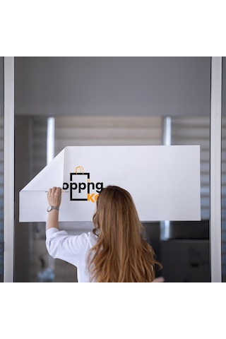 Elektrostatik Yapışıp Çıkartılabilir Şerit Beyaz Tahta 3m Rulo Pratik Ve Yeniden Kullanılabilir Beyaz