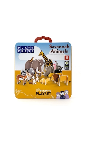Playpress - Story Playset - Savannah Animals