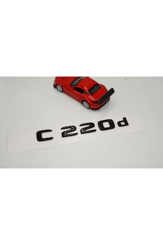 C 220d Bagaj Parlak Siyah ABS 3M 3D Yazı Logo