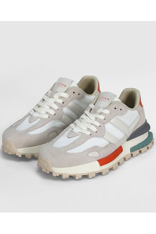 Lufian 121230035 Stella Deri Unisex Sneaker Ayakkabı Bej
