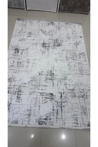 Safyün Halı Kadife Kf468 Gri 200 X 290 Renkli