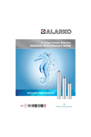 Alarko 2 Hp 380 V Dalgıç Pompa Motoru