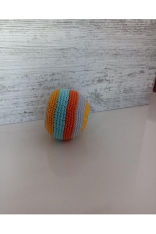 İnci Mode Amigurumi Organik Örgü Çıngıraklı Top