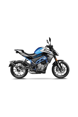 Cfmoto 250 Nk Pull&bear Orta Şase Tasarım Motosiklet Sticker Etiket Modeli Mavi