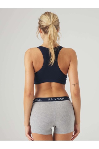 U.S. Polo Assn. Kadın Lacivert Büstiyer Şort Takım 66264