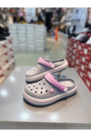 Akınalbella Akınal Bella Kadın Terlik Gri - Pembe