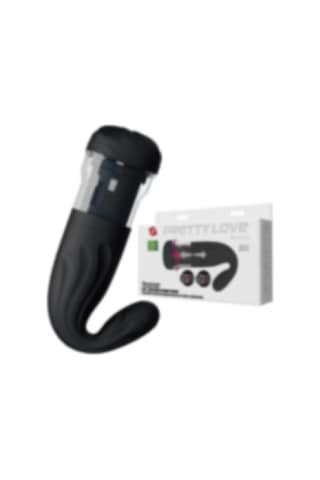 Lilitu Shop Pretty Love Breton Usb Şarjlı 4 Yönlü Masaj Rotasyonlu Mastürbatör