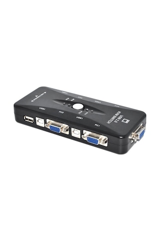 Triline 4 Port Usb Kvm Switch 4Pc Tek Monitör Kontrol