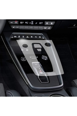Audi A3 Makyajlı Kasa 2025 Uyumlu Vites Orta Konsol Ppf Koruyucu