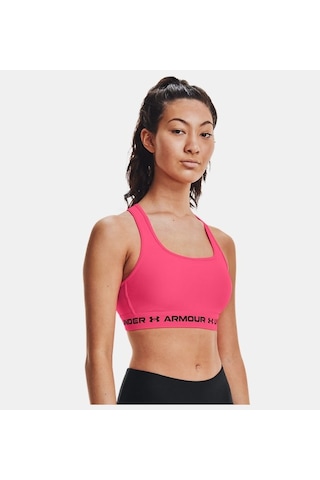 Under Armour Kadın ArmourMid Çapraz Sırtlı Spor Sütyeni 1361034-653 Siyah