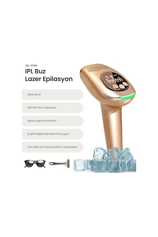 Sinbo 999.999 Atım Otomatik IPL Buz Lazer Epilasyon Cihazı