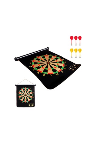 Suntek 6 Manyetik Dart 15 İnç Ile Manyetik Dart Tahtası Oyunu