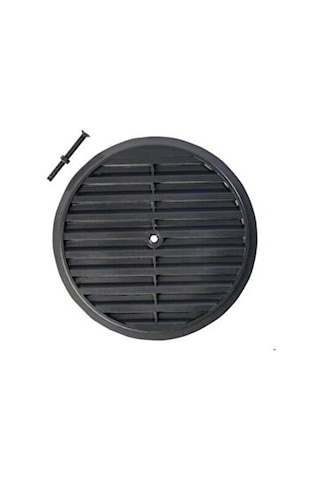 Siyah Doğal gaz Menfezi Cam Ventilasyon Kombi Havalandırma