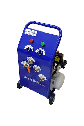 Seybomak Çift Yönlü Havalı-Darbeli Petek Temizleme Makinesi Parlement Mavisi