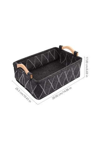 1 Set 3 Pcs Kozmetik Depolama Sepeti Raf Organizatörü B Makyaj Organizatör Sepetleri 2