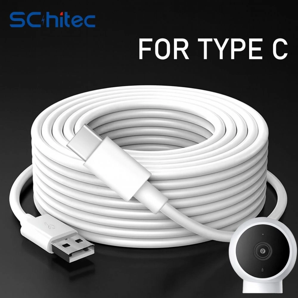 Schitec 3a 60w Usba To Type-c Hızlı Data Ve Şarj Kablosu 2 Metre Beyaz X73