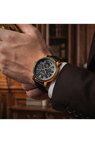 Earnshaw Es-8169-05 Erkek Kol Saati Altın