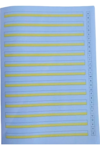 Yeni Müfredat Küçük Boy Klavuz Çizgili Güzel Yazı Defteri Ve Jumbo İlk Kalemim Seti 48 Syf.