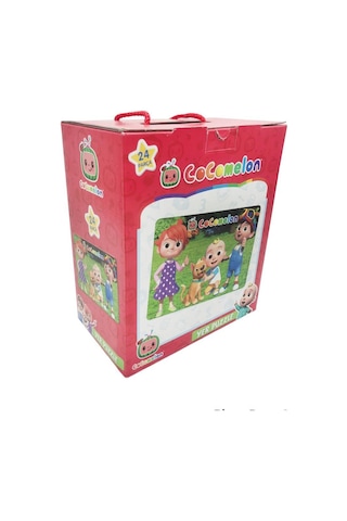 Laço Kids Cocomelon Büyük Yer Puzzle 24 Parça Çocuklar Için Eğitici Yapboz