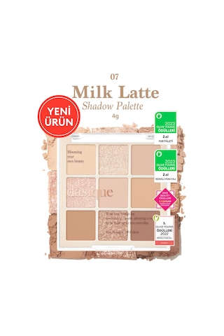 Dasique Mat Ve Işıltılı Renk Seçenekleri Sunan Far Paleti Shadow Palette 07 Milk Latte 07 Milk Latte