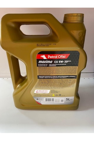 Petrol Ofisi CX 5W-30 5 L Motor Yağı 2023